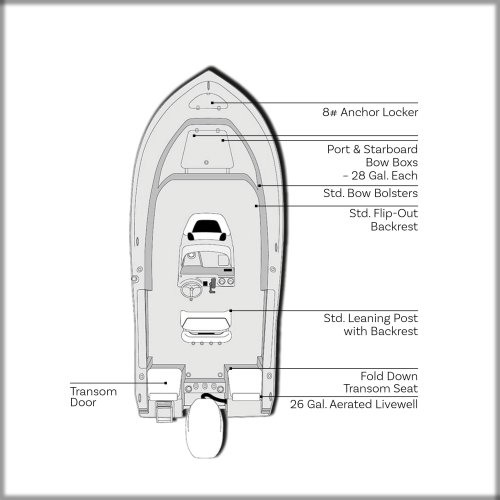 Overhead Image of Tidewater Boats 2026 CC