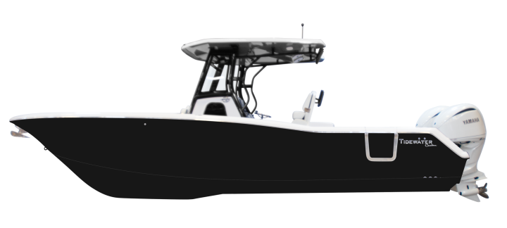 Overhead Image of Tidewater Boats 2026 BW