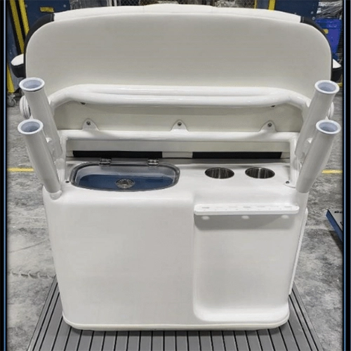 Fiberglass Livewell Leaning Post image
