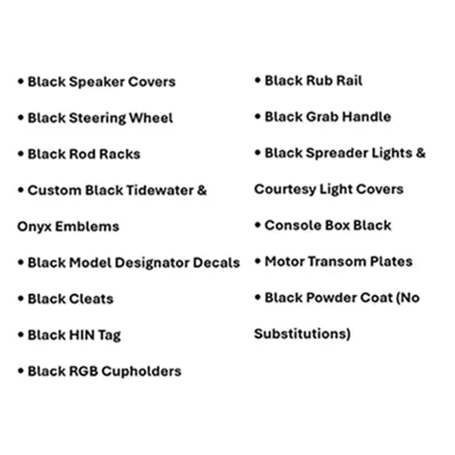 Onyx Limited Edition Package – Black Out image