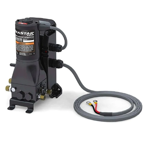 Power Assist Steering (Available with 250hp Yam/Merc Mechanical) image